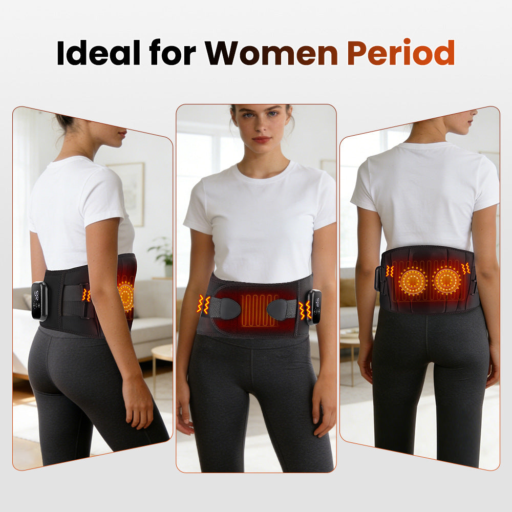 Heat Waist Massager - Thermal Pain Relief Belt