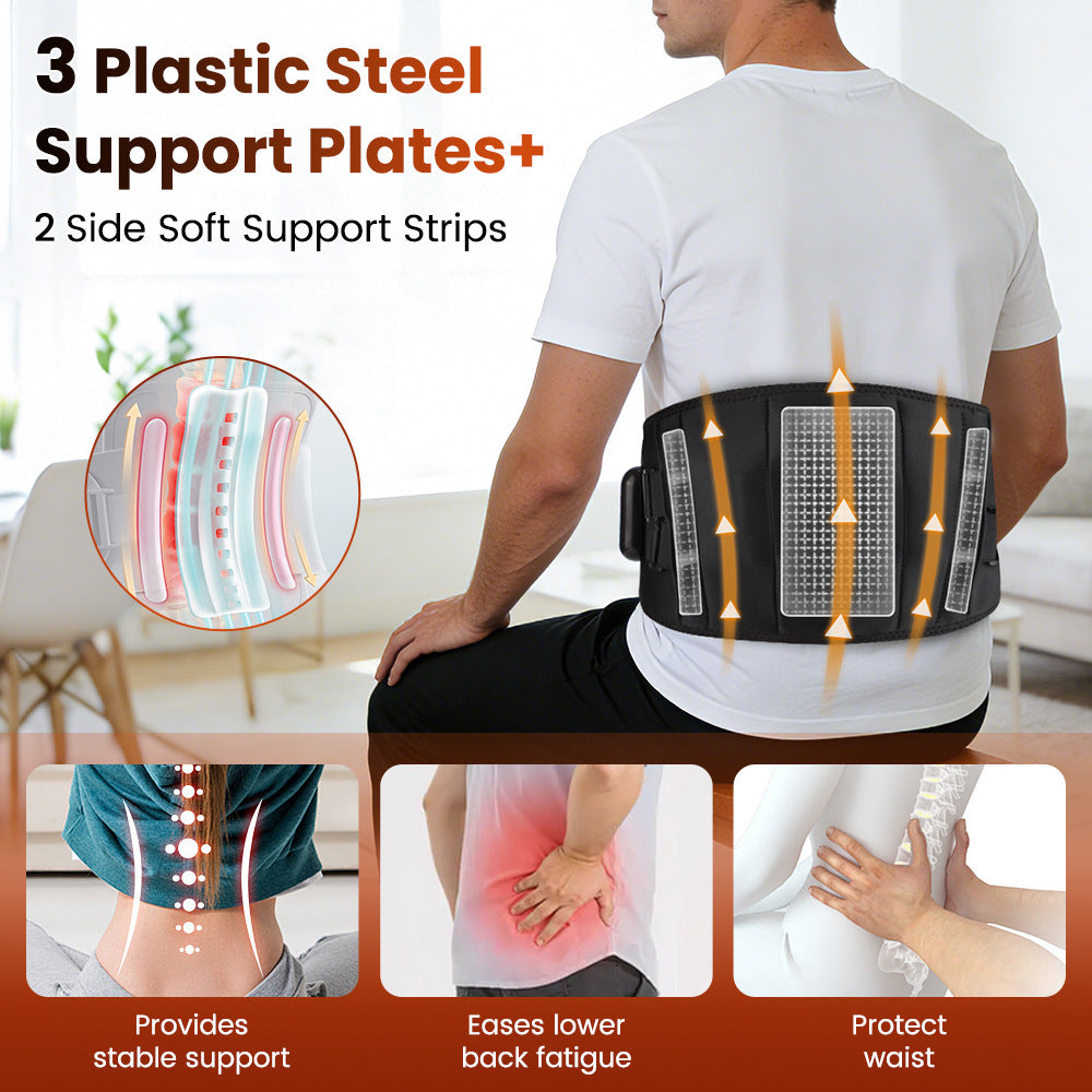 Heat Waist Massager - Thermal Pain Relief Belt