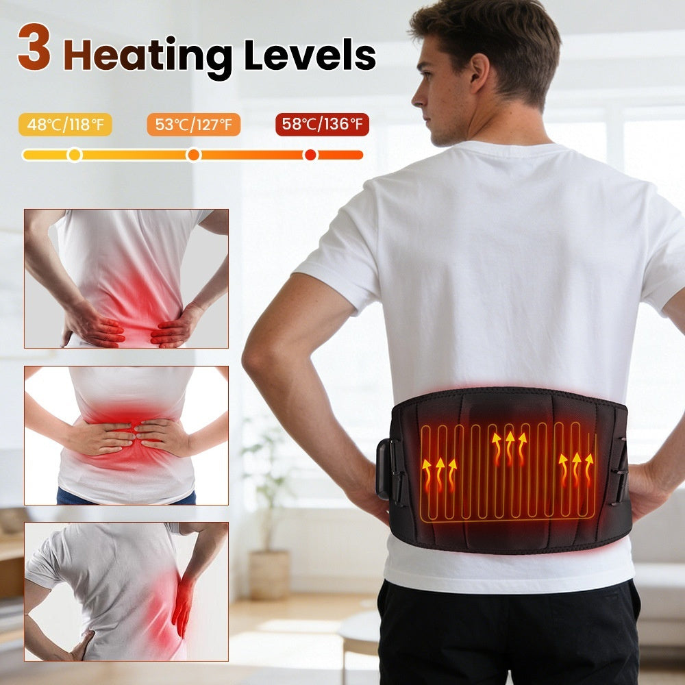 Heat Waist Massager - Thermal Pain Relief Belt